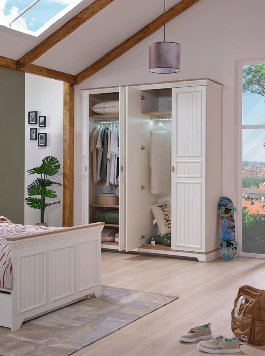 Hanah Home Armario Monte Crema y Roble Hanah Home Armario Monte Crema y Roble